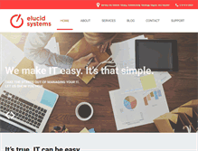 Tablet Screenshot of elucidsystems.com